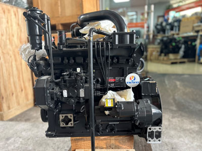 SWAFLY MACHINERY CO., Ltd. leverte nye Cummins B3.3T dieselmotorer