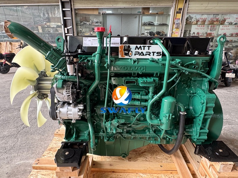 SwaaLy tilbyr høykvalitets omproduserte Volvo D13F-motorer for EC480D gravemaskiner