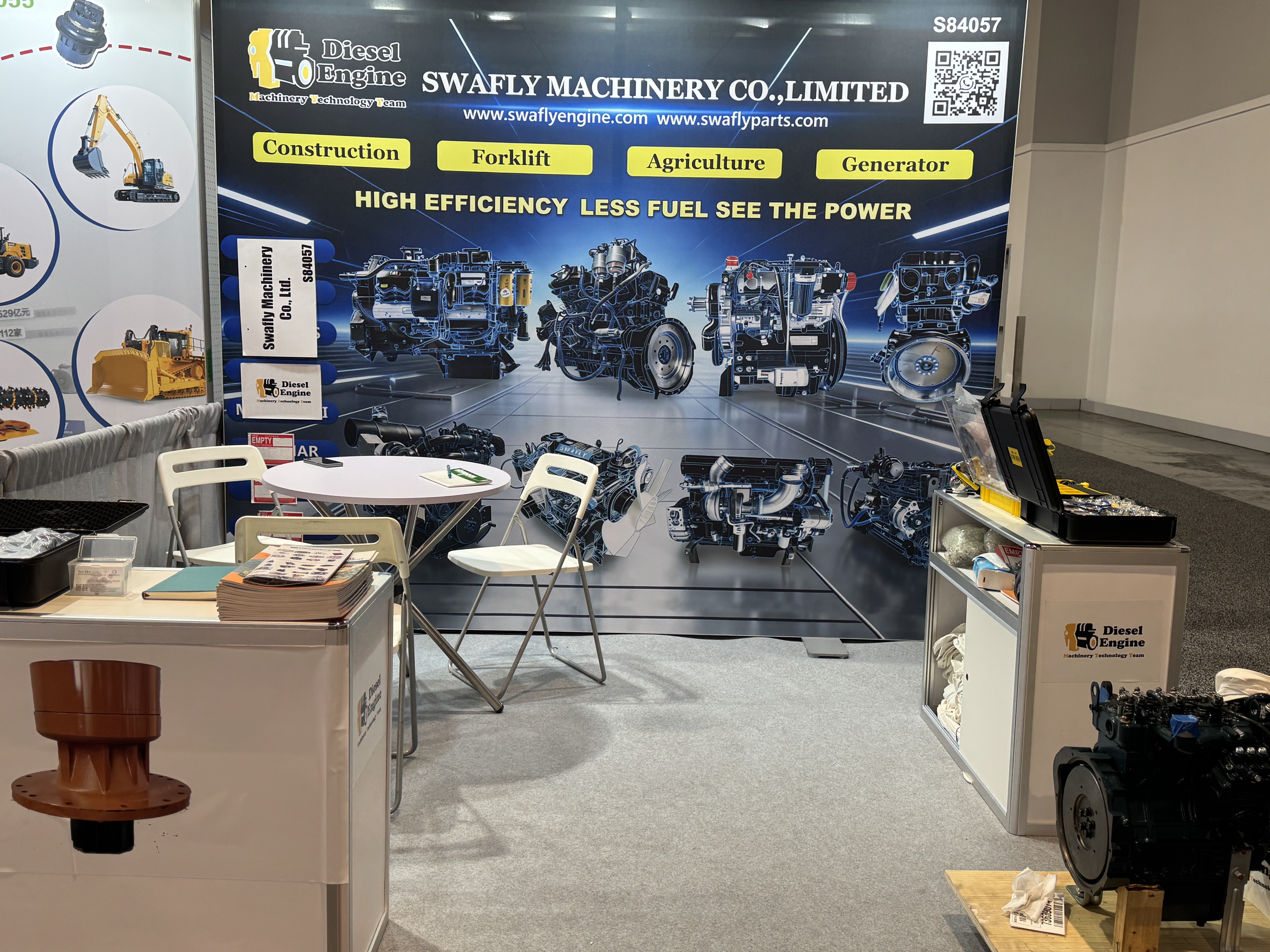 SWAFLY MACHINERY skinner på CONEXPO-CON/AGG 2026 i Las Vegas – en stor suksess!